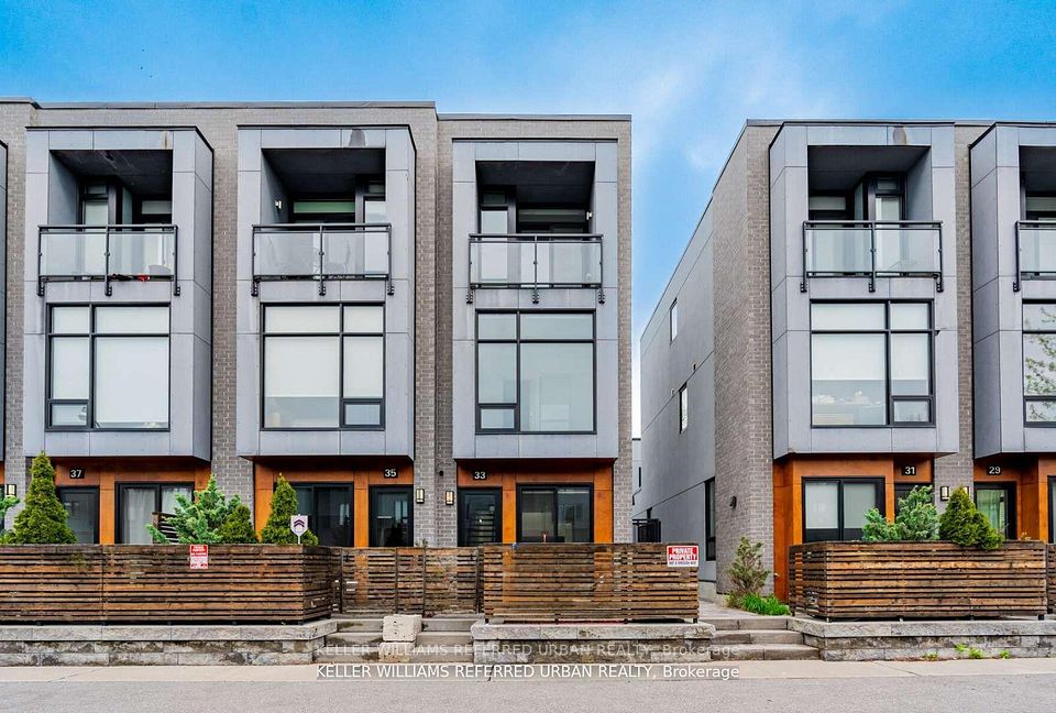 Att/Row/Townhouse at 33 Achtman Lane, Toronto C01, ON M6G 4C5, Toronto C01