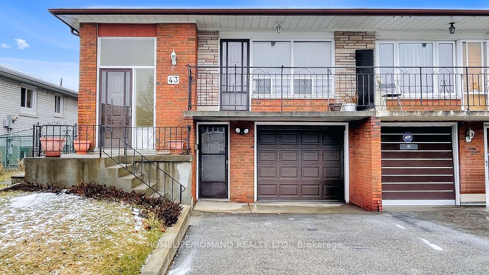 Semi-Detached  at 43 Warfield Drive, Toronto C15, ON M2J 3S4, Toronto C15