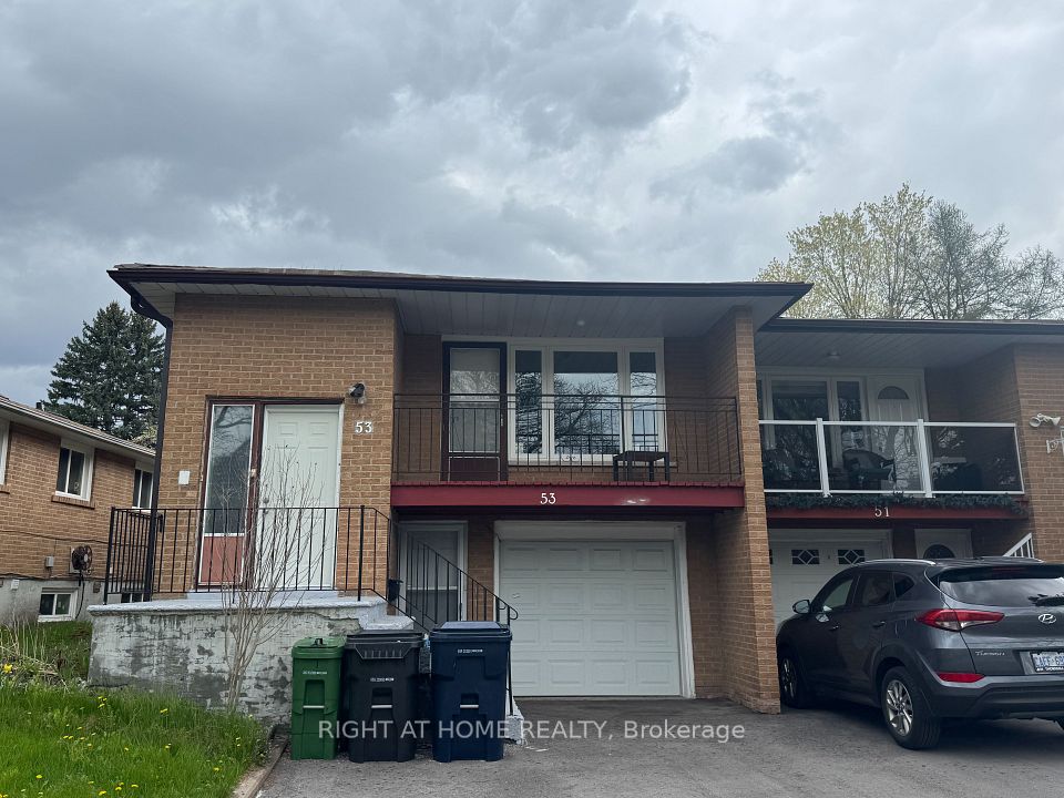 Semi-Detached  at 53 James Gray Drive Upper Level, Toronto C15, ON M2H 1N8, Toronto C15