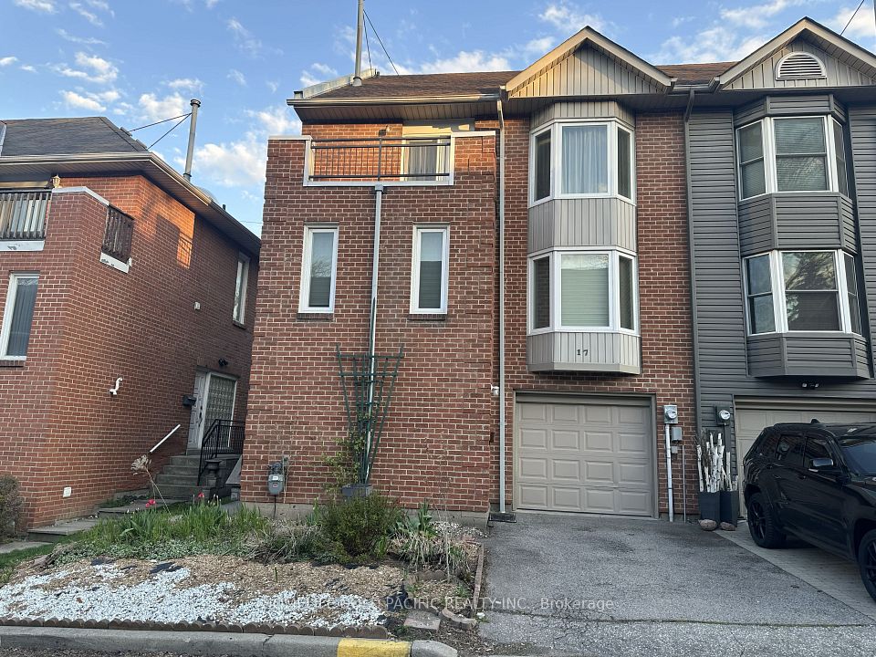 Att/Row/Townhouse at 17 Protea Gardens, Toronto C15, ON M2K 2W5, Toronto C15