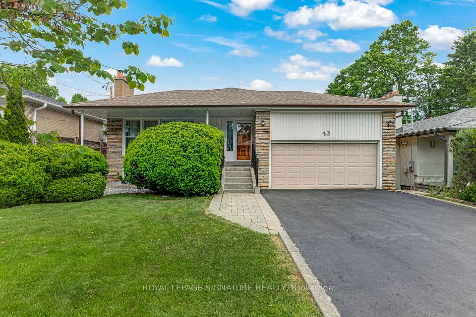 43 Viamede Crescent, Toronto, ON M2K 2A7 at 43 Viamede Crescent, Toronto, ON M2K 2A7, Toronto C15, ON, M2K 2A7