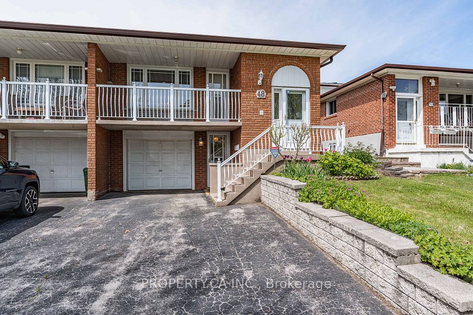Semi-Detached  at 48 Navaho Drive, Toronto C15, ON M2H 2X3, Toronto C15