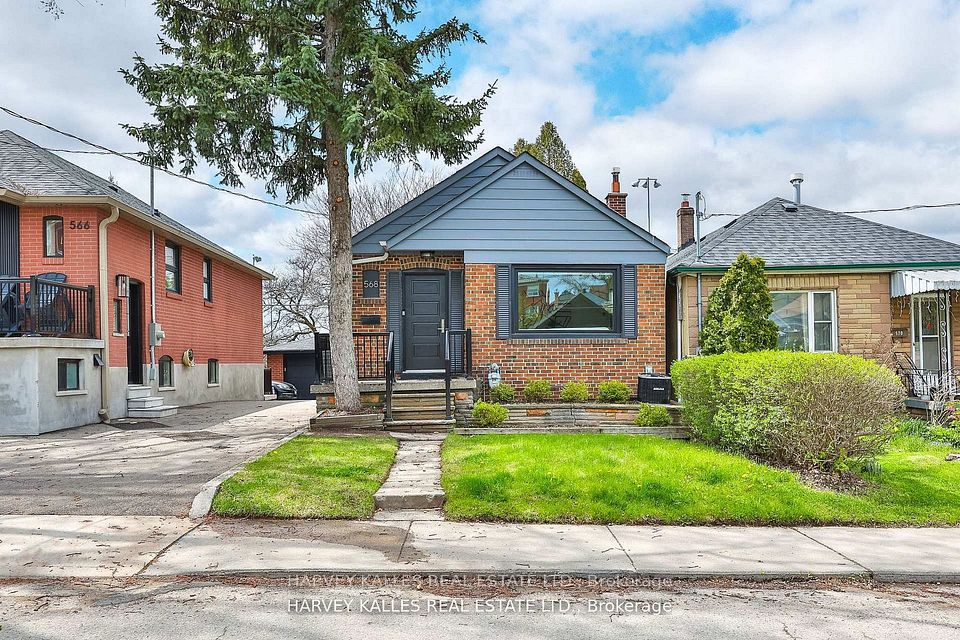 Detached at 568 Northcliffe Boulevard, Toronto C03, ON M6E 3L7, Toronto C03