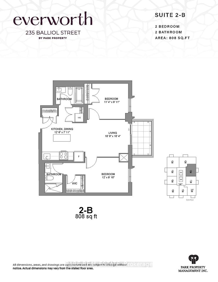 Condo Apartment at 235 Ballioll Street 801, Toronto, ON M4S 1C7