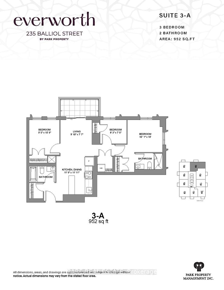 Condo Apartment at 235 Ballioll Street 902, Toronto, ON M4S 1C7