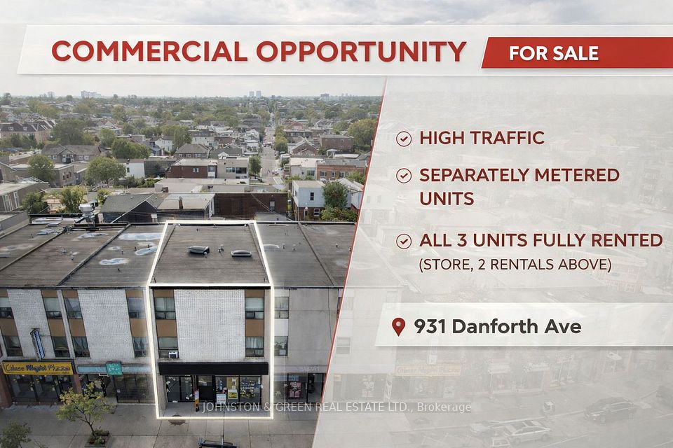 931 Danforth Avenue, Toronto E01, ON M4J 1L8