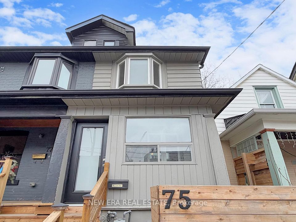 Att/Row/Townhouse at 75 Laing Street, Toronto E01, ON M4L 2N4, Toronto E01