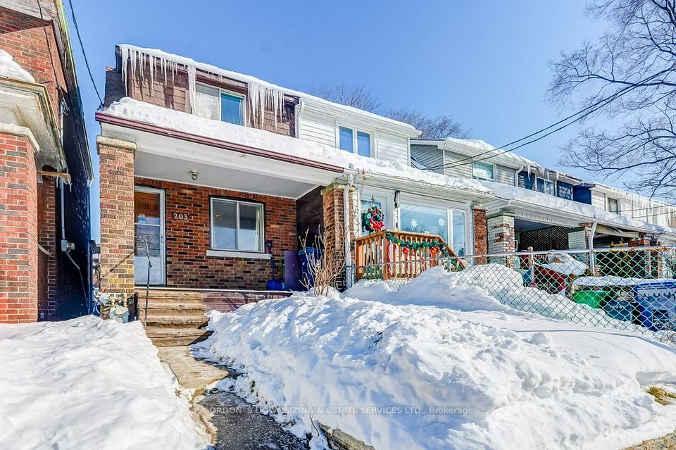 Semi-Detached  at 203 Donlands Avenue, Toronto E03, ON M4J 3P9, Toronto E03