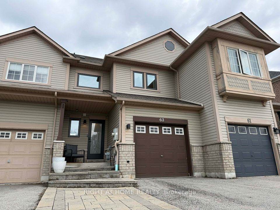 Att/Row/Townhouse at 63 Candlebrook Drive S, Whitby, ON L1R 2V6, Whitby
