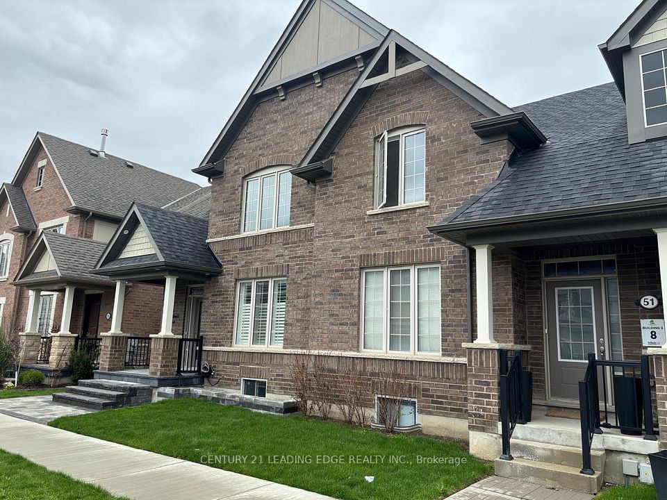 Att/Row/Townhouse at 51 Hornchurch Street, Whitby, ON L1P 0J1, Whitby