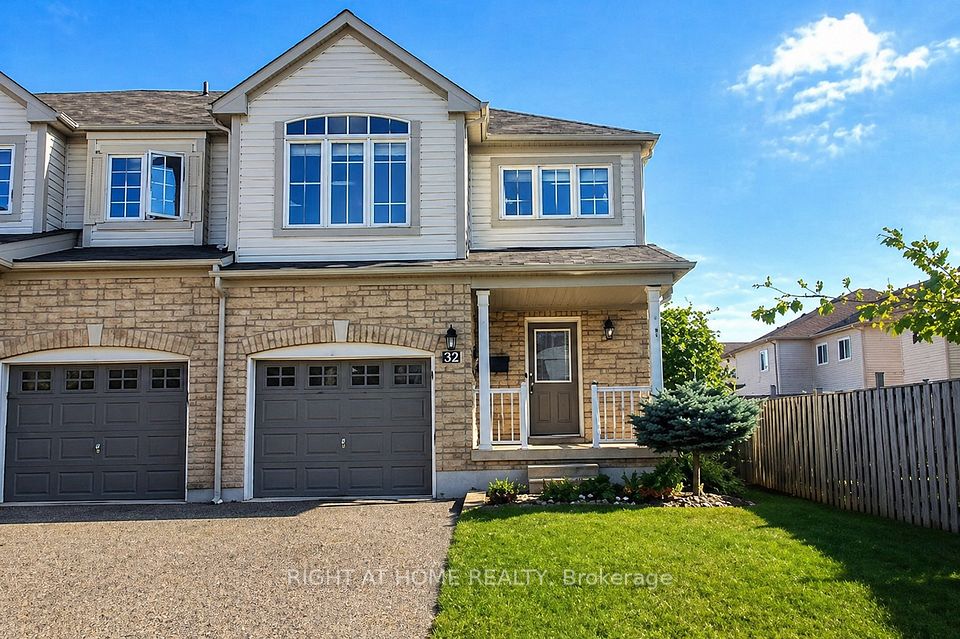 Att/Row/Townhouse at 32 Toscana Drive, Whitby, ON L1R 3N6, Whitby