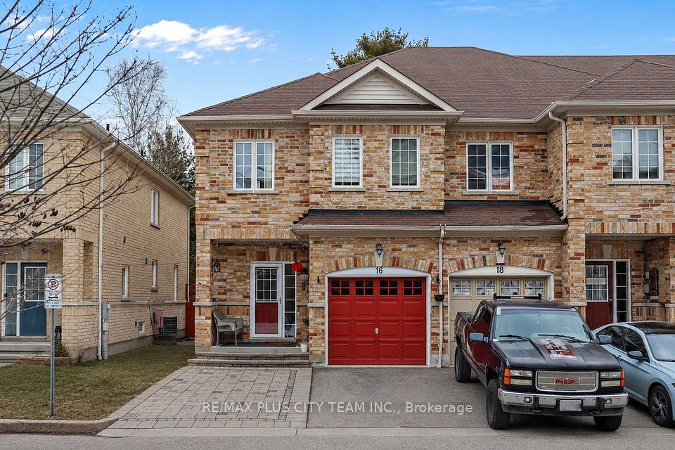 Att/Row/Townhouse at 16 Edison Way, Whitby, ON L1R 0M3, Whitby