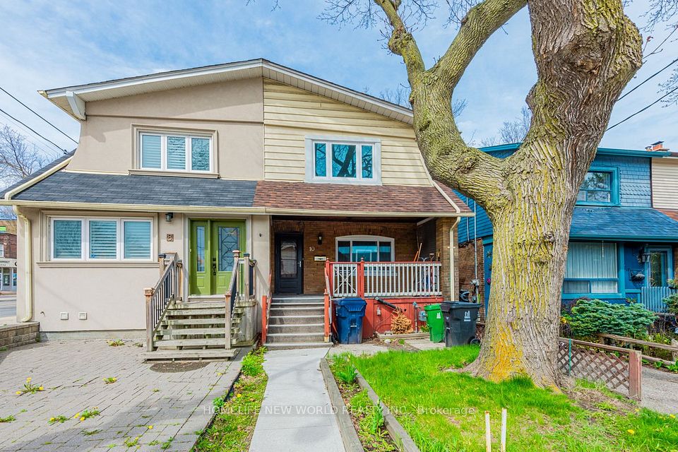 Semi-Detached  at 10 Dixon Avenue Main, Toronto E02, ON M4L 1N3, Toronto E02