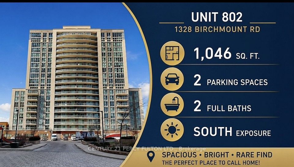 1328 Birchmount Road 802, Toronto, ON M1R 0B6 at 1328 Birchmount Road 802, Toronto, ON M1R 0B6, Toronto E04, ON, M1R 0B6
