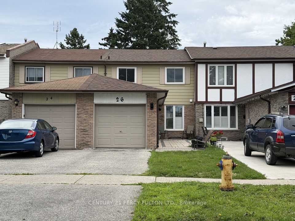 Att/Row/Townhouse at 26 Robbinstone Drive, Toronto E11, ON M1B 2E6, Toronto E11