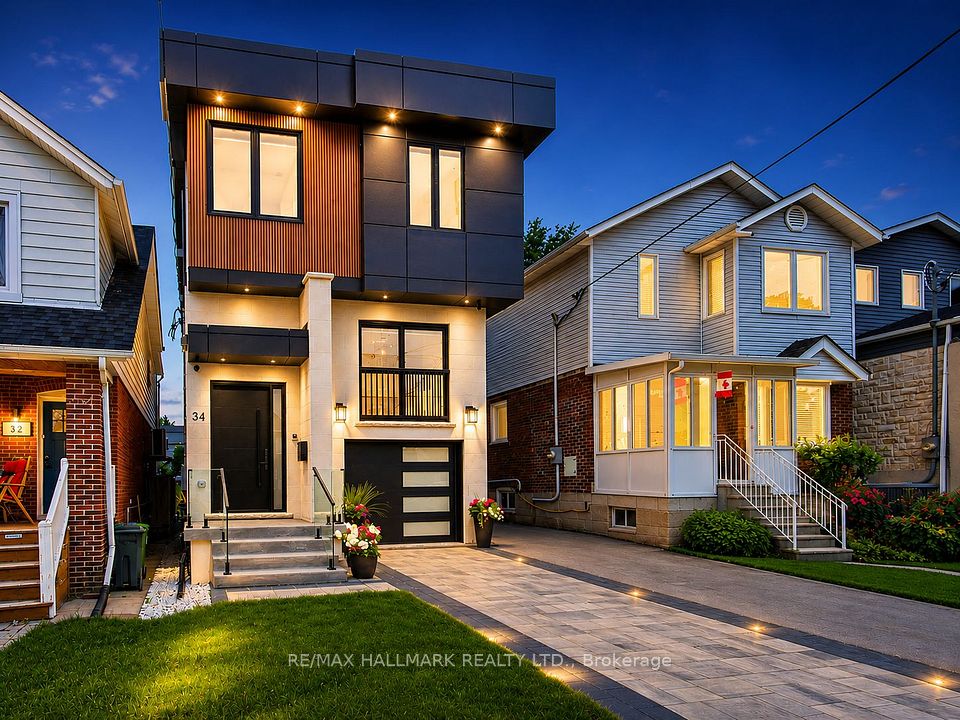 34 Roosevelt Road, Toronto, ON M4J 4T6 at 34 Roosevelt Road, Toronto, ON M4J 4T6, Toronto E03, ON, M4J 4T6