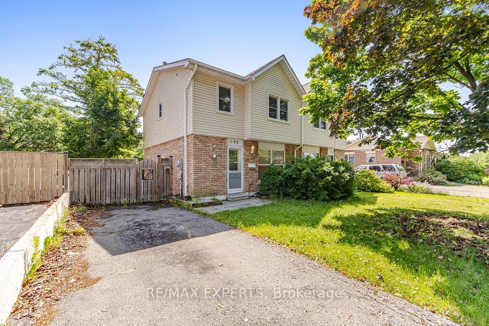 Semi-Detached at 103 Guthrie Crescent, Whitby, ON L1P 1A6, Whitby