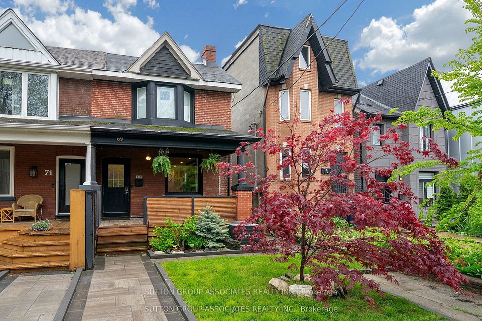 69 Dagmar Avenue, Toronto, ON M4M 1V9 at 69 Dagmar Avenue, Toronto, ON M4M 1V9, Toronto E01, ON, M4M 1V9