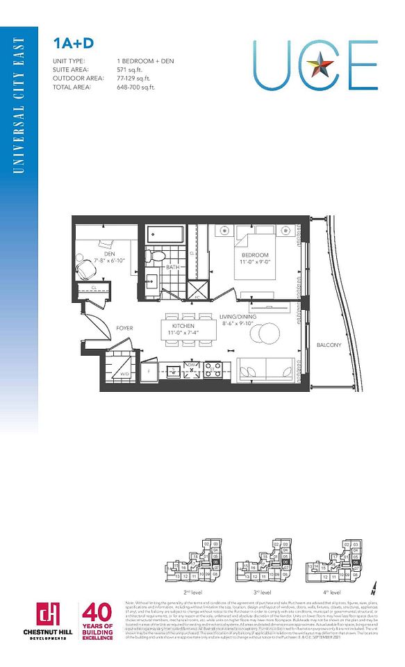 Condo Apartment at 1455 Celebration Drive 2406, Pickering, ON L1W 0C3, Pickering