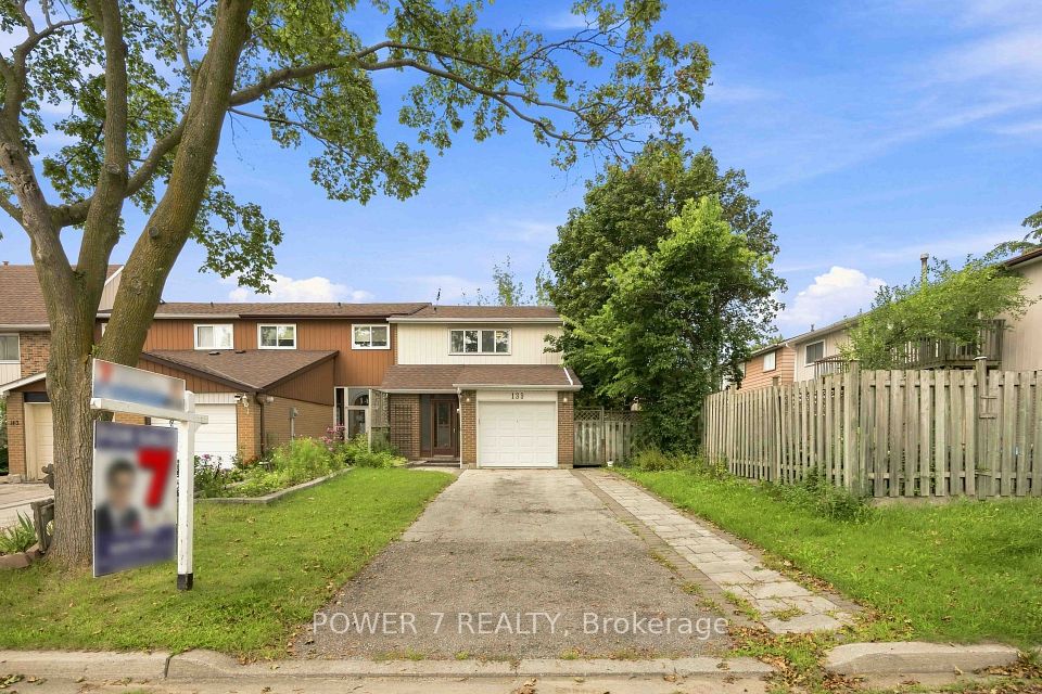 139 Carolbreen Square, Toronto, ON M1V 1J1 at 139 Carolbreen Square, Toronto, ON M1V 1J1, Toronto E07, ON, M1V 1J1