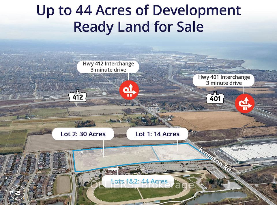 N/A Kingston Road Lot 1 & 2, Ajax, ON L1Z 1V8