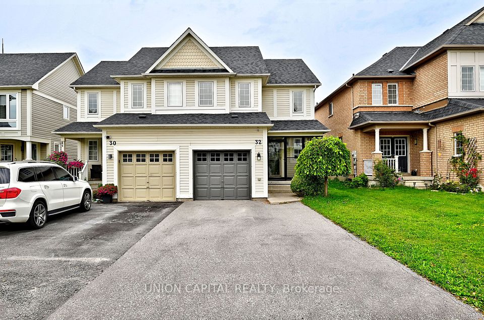 Semi-Detached at 32 Regatta Crescent, Whitby, ON L1N 9V2, Whitby