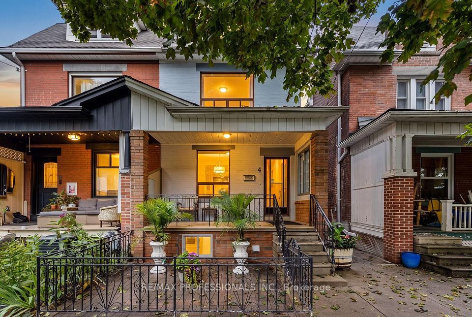 Semi-Detached at 4 Stanton Avenue, Toronto, ON M4L 1W4, Toronto E01
