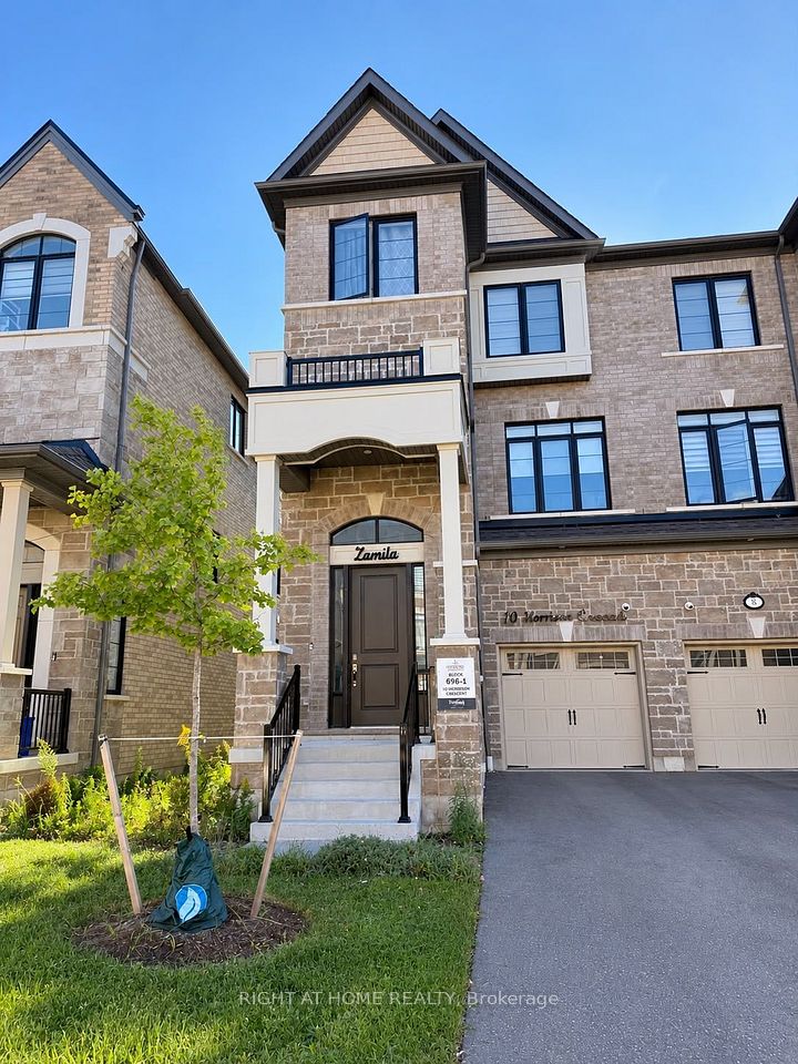 Att/Row/Townhouse at 10 Morrison Crescent, Whitby, ON L1P 0P4, Whitby