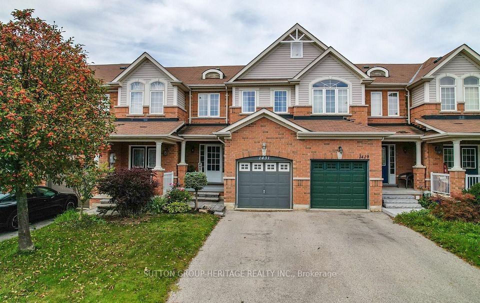 Att/Row/Townhouse at 1431 Glaspell Crescent, Oshawa, ON L1K 0M2, Oshawa