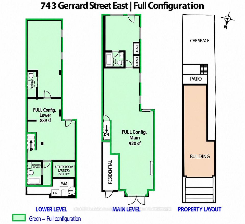 743 Gerrard Street E Full Space, Toronto, ON M4M 1Y5