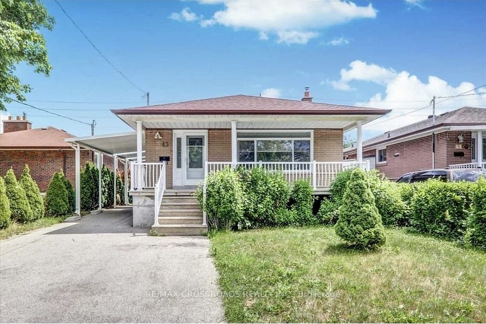 Detached at 43 Sophia Drive, Toronto, ON M1H 1Z3