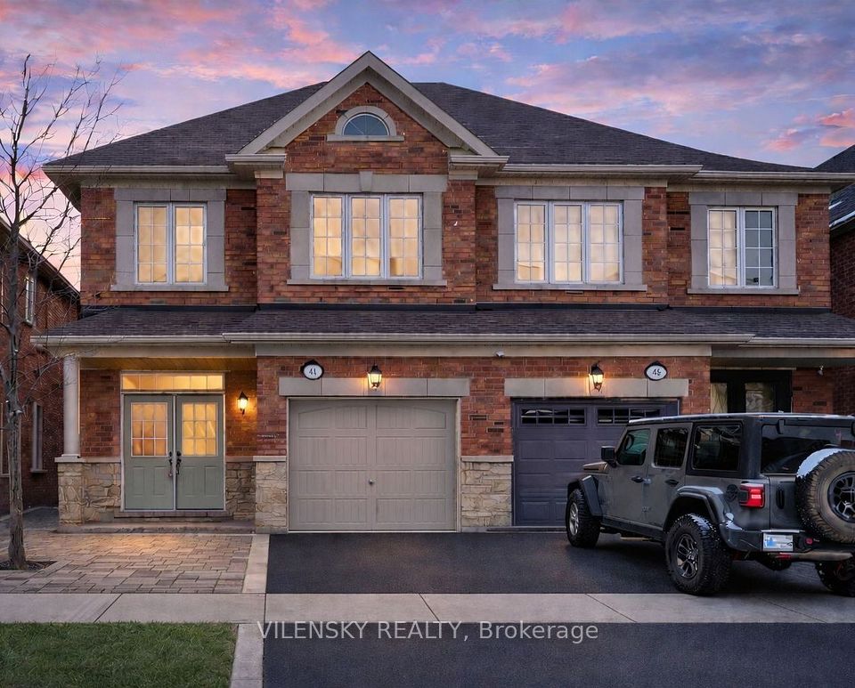 Semi-Detached at 43 Crimson Forest Drive Upper, Vaughan, ON L6A 4C4, Vaughan