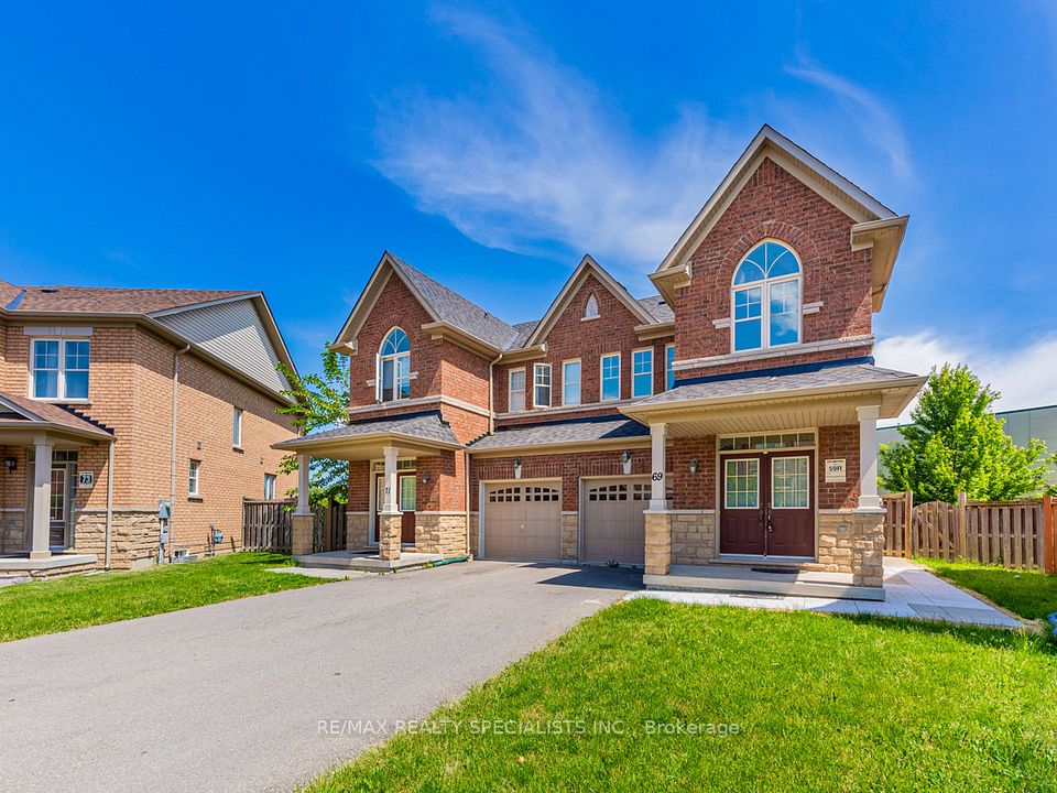 Semi-Detached  at 69 Princess Diana Drive Upper, Markham, ON L6C 0G9, Markham