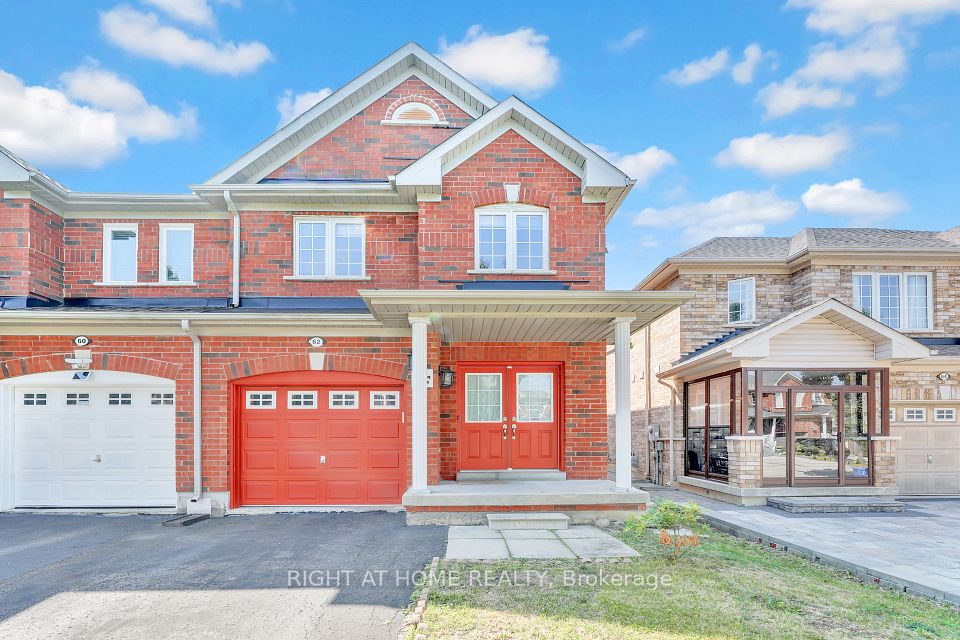 Semi-Detached  at 62 Martini Drive, Richmond Hill, ON L4S 2T7, Richmond Hill