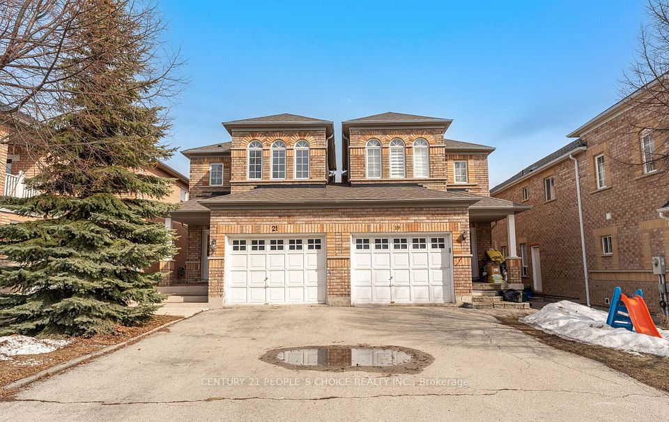 Semi-Detached  at 21 Casabel Drive, Vaughan, ON L6A 3M5, Vaughan