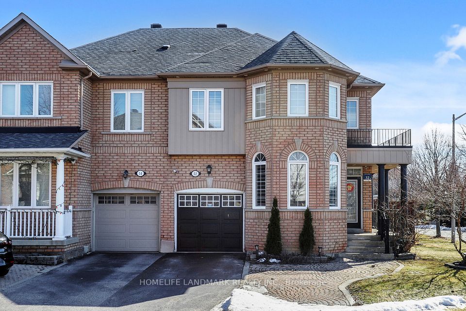 Semi-Detached at 52 Lakespring Drive, Markham, ON L6C 2Z1, Markham