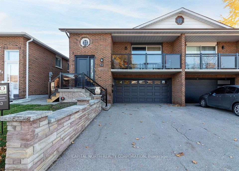 Semi-Detached at 53 Alliston Road, Vaughan, ON L4L 1E5, Vaughan