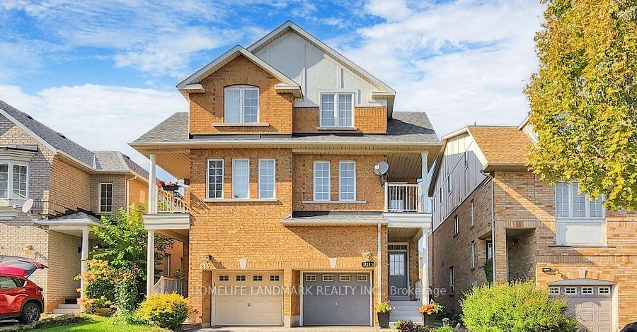 Semi-Detached at 216 Maple Sugar Lane, Vaughan, ON L4J 9A8, Vaughan