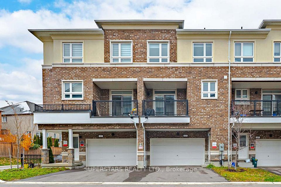 Att/Row/Townhouse at 63 Massachusetts Lane, Markham, ON L6E 0V6, Markham