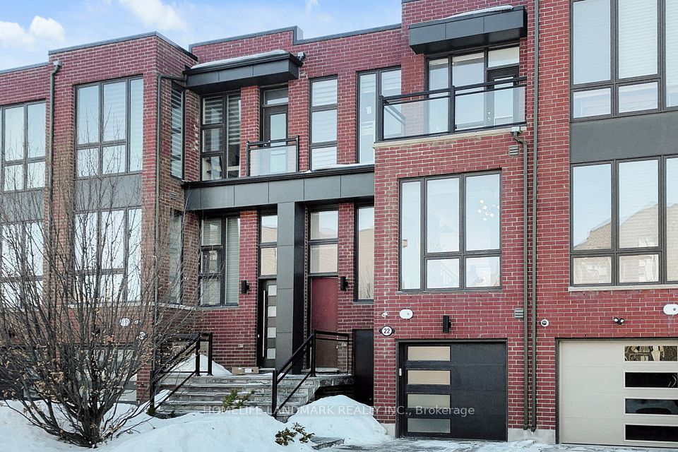 Att/Row/Townhouse at 22 Crestridge Drive, Vaughan, ON L4J 0K1, Vaughan