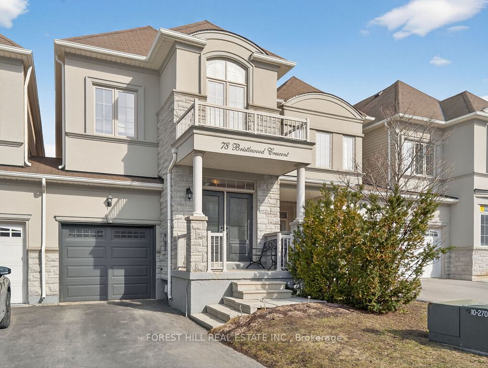 Att/Row/Townhouse at 78 Bristlewood Crescent, Vaughan, ON L4J 9K9, Vaughan