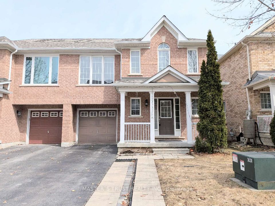 Semi-Detached at 66 Gail Parks Crescent, Newmarket, ON L3X 3B9, Newmarket
