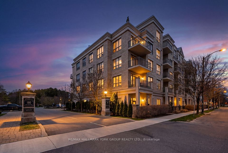 Condo Apartment at 180 John West Way 109, Aurora, ON L4G 0R3, Aurora