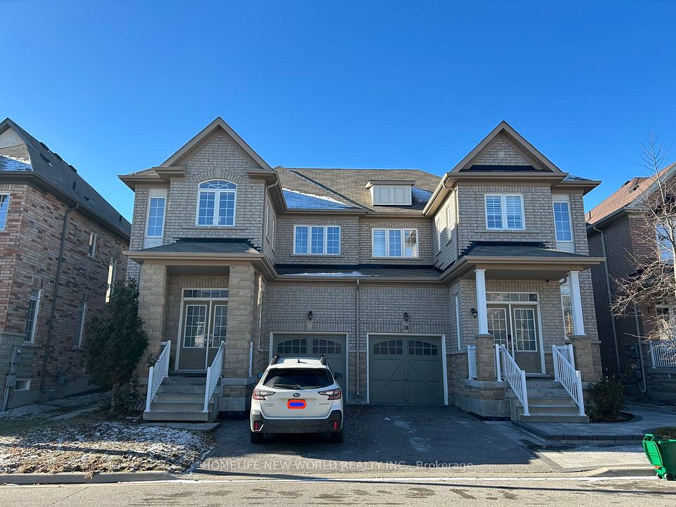 Semi-Detached  at 36 Fred Mclaren Boulevard, Markham, ON L6E 0L3, Markham