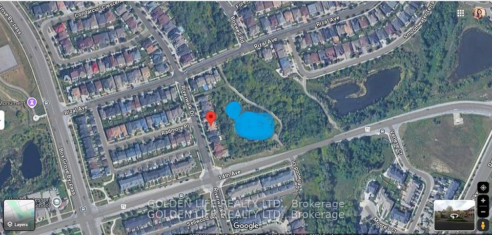 Semi-Detached  at 187 Riverwalk Drive, Markham, ON L6B 0G6, Markham