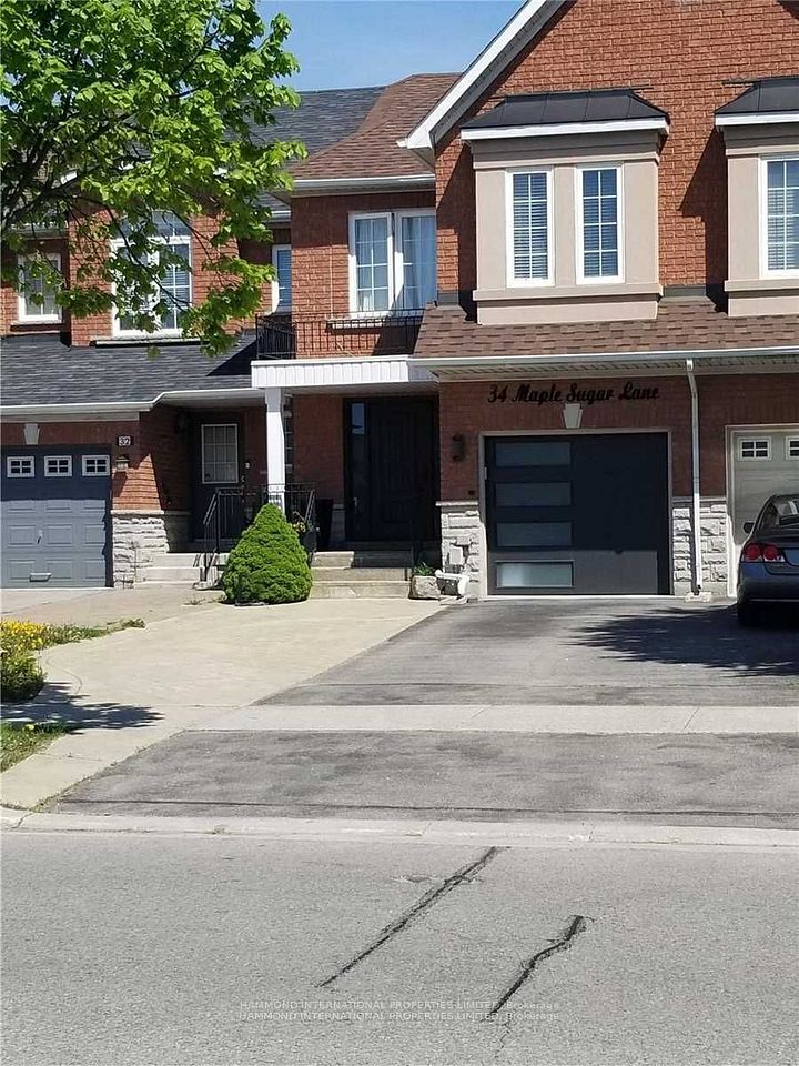 Att/Row/Townhouse at 34 Maple Sugar Lane, Vaughan, ON L4J 8S5, Vaughan