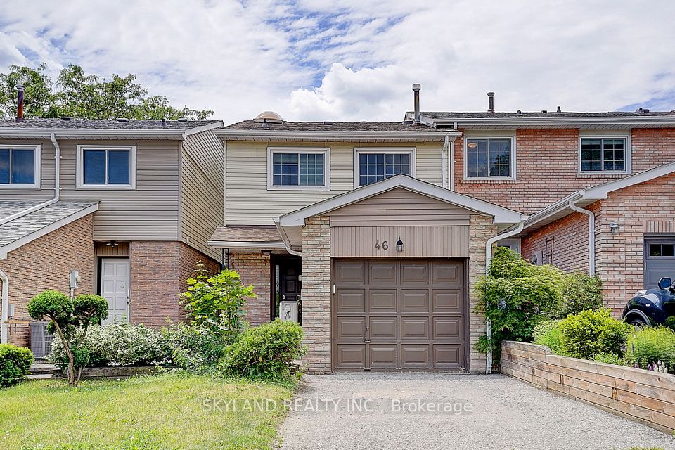 Att/Row/Townhouse at 46 West Borough Street, Markham, ON L3T 4X5, Markham