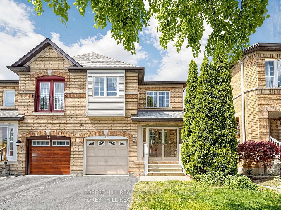 Semi-Detached  at 72 Weatherill Road, Markham, ON L6C 2P5, Markham