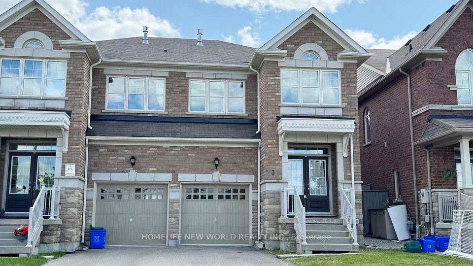 Semi-Detached  at 3 Robert Osprey Drive, Markham, ON L6C 0K9, Markham
