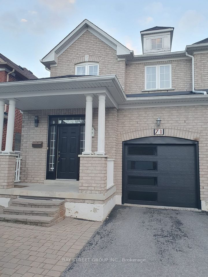 Semi-Detached at 71 Ian Baron Avenue, Markham, ON L3R 5R1, Markham